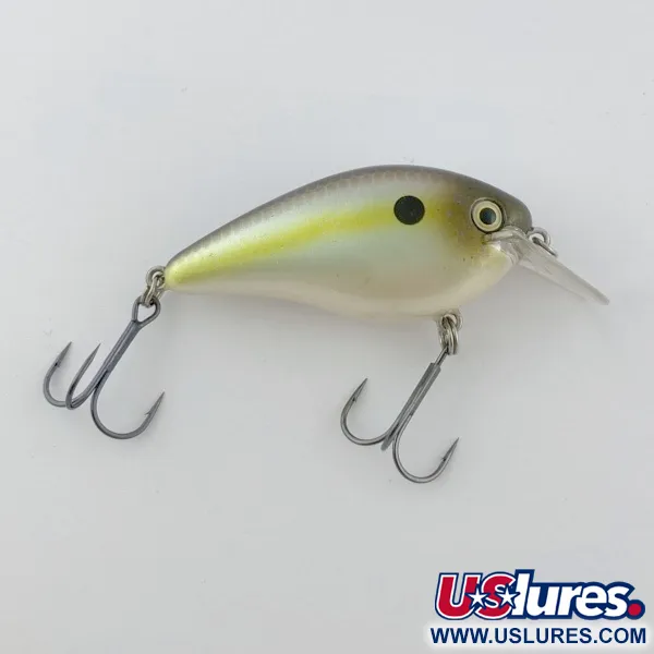 Strike King KVD 1.5 Silent, Olive Sexy Shad, 12g, Crankbait de babero cuadrado #23947
