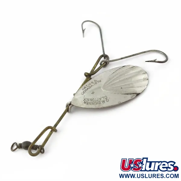 G.M. Skinner 4, 6g (3/16oz), Cucharilla Ondulada, Señuelo Vintage #23948