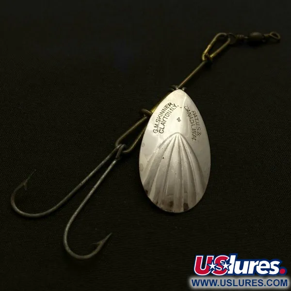 G.M. Skinner 4, 6g (3/16oz), Cucharilla Ondulada, Señuelo Vintage #23948