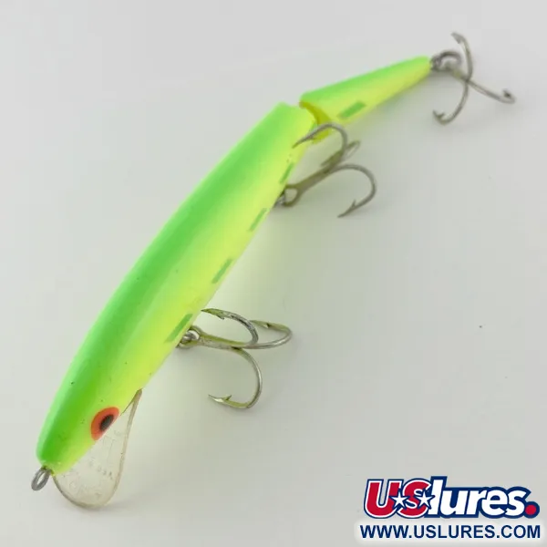 Rebel Floater F14 Jointed, 14g, Chartreuse, Señuelo Articulado #23953