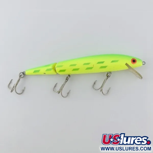 Rebel Floater F14 Jointed, 14g, Chartreuse, Señuelo Articulado #23953