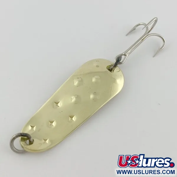 Luhr Jensen Alpena Diamond, 14g níquel/verde, Cucharilla #23966