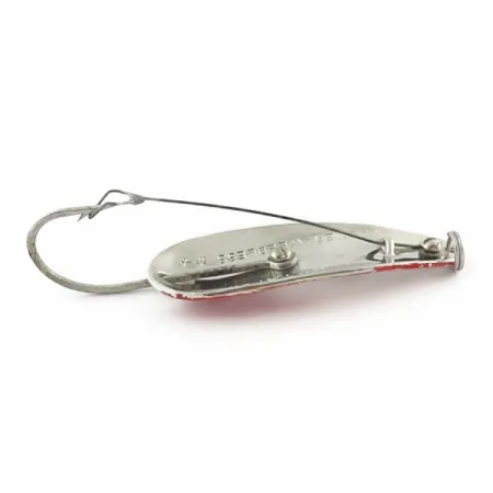 Master Weedless Lotta Junior, 12g Rojo y Blanco, Cucharilla Anti-enganche #23969