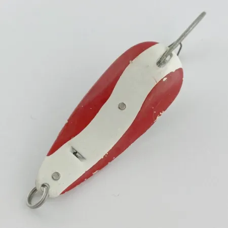 Master Weedless Lotta Junior, 12g Rojo y Blanco, Cucharilla Anti-enganche #23969