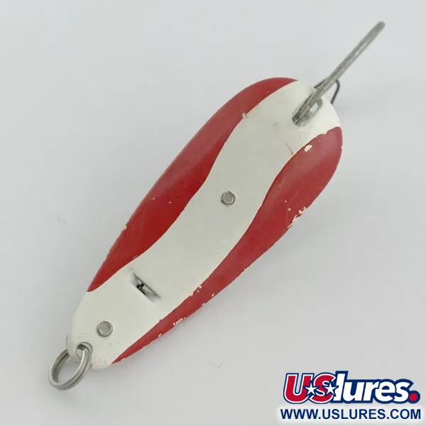 Master Weedless Lotta Junior, 12g Rojo y Blanco, Cucharilla Anti-enganche #23969