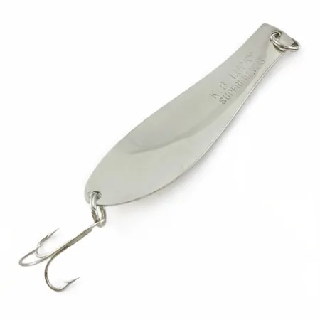 K-B Bait K-B Spoon Lucky Superior, 17g Níquel, Cuchara #23976
