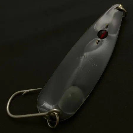 Red Eye Lures Red Eye Evil Eye, 18g negro con purpurina, cucharilla de pesca #23980