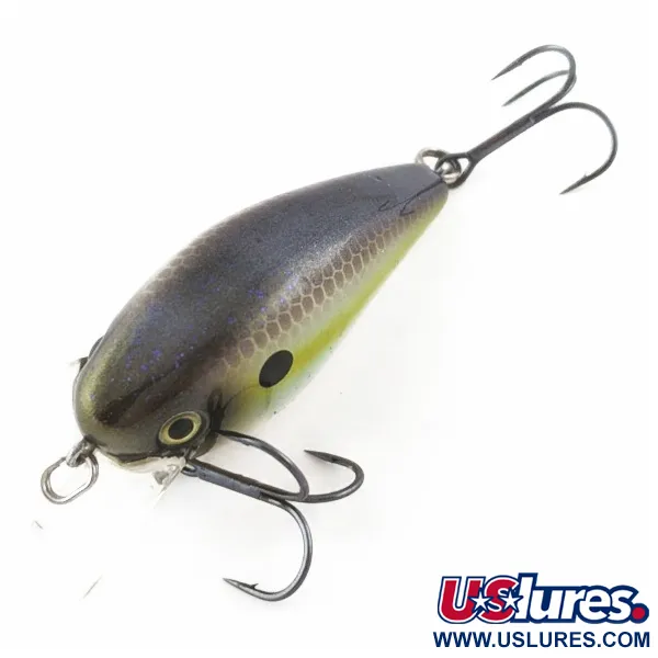 Strike King KVD 1.5 Silent, 12g, Olive Sexy Shad, Crankbait de pala cuadrada #23995