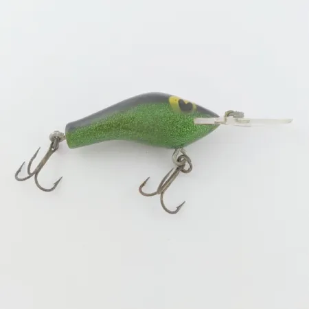 Poe's Super Cedar, 9g Verde, Crankbait de Madera de Cedro #24000