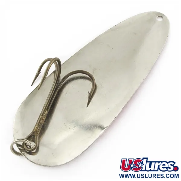 Lindy / Little Joe Lindy Gator, 45g rojo/blanco/níquel, Cuchara de pesca #24009