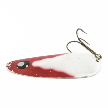 Lindy / Little Joe Lindy Gator, 45g rojo/blanco/níquel, Cuchara de pesca #24009