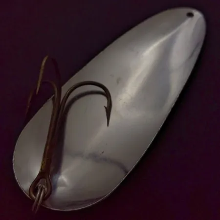 Lindy / Little Joe Lindy Gator, 45g rojo/blanco/níquel, Cuchara de pesca #24009