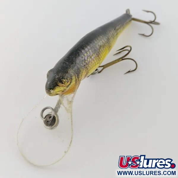 Bagley Balsa Small Fry, 1/2oz, Color Perca, Señuelo de balsa #24010