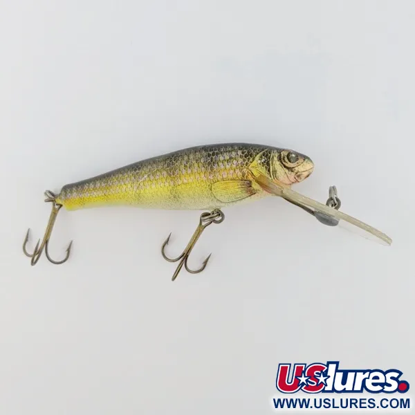 Bagley Balsa Small Fry, 1/2oz, Color Perca, Señuelo de balsa #24010