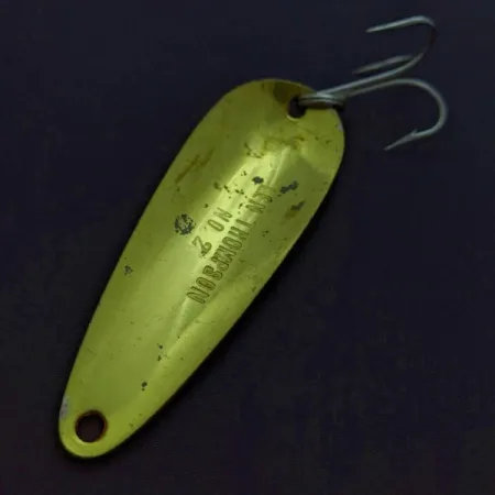 Len Thompson #2, 28g Rojo/Dorado, Cuchara de Pesca #24014