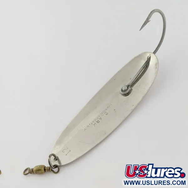 Clark Specialty Corp Hammondsport NY, Plateada, 17g, Cucharilla #24019