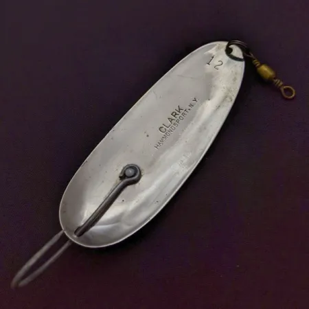 Clark Specialty Corp Hammondsport NY, Plateada, 17g, Cucharilla #24019