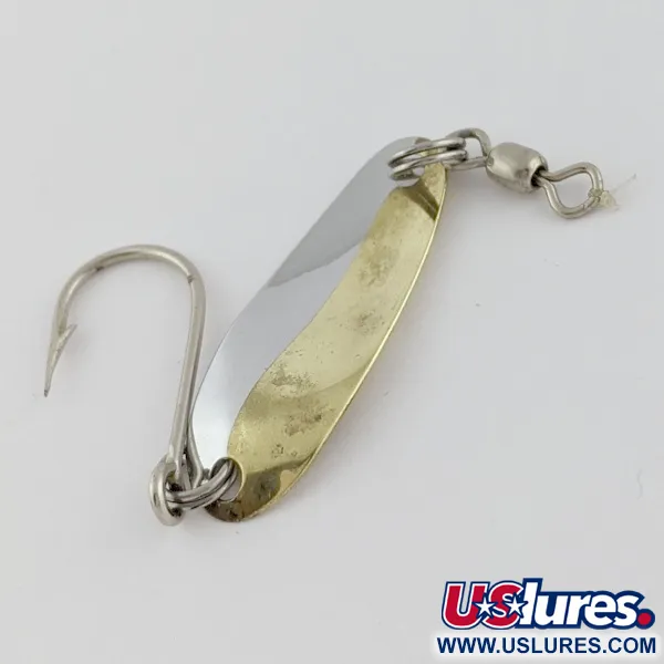 Les Davis Canadian Wonder 1, 2.5 g níquel/oro, cucharilla de pesca #24021