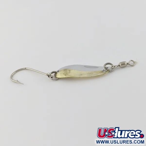 Les Davis Canadian Wonder 1, 2.5 g níquel/oro, cucharilla de pesca #24021