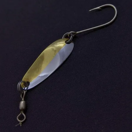 Les Davis Canadian Wonder 1, 2.5 g níquel/oro, cucharilla de pesca #24021