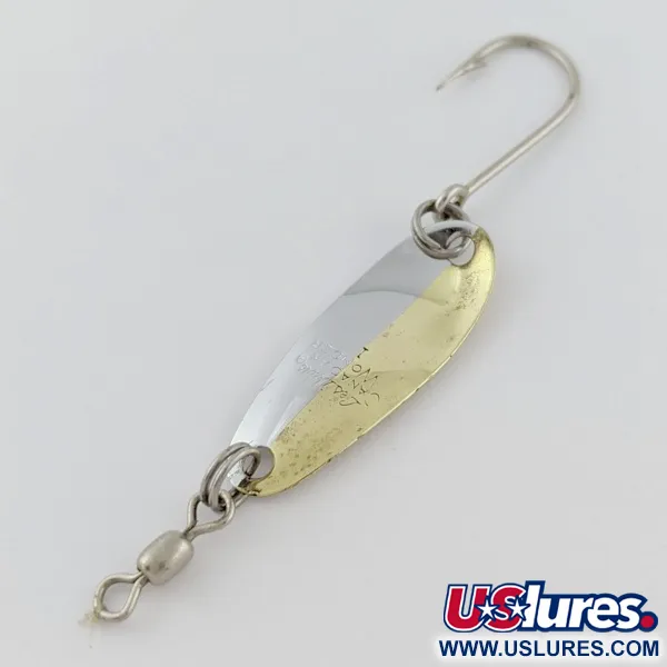 Les Davis Canadian Wonder 1, 2.5 g níquel/oro, cucharilla de pesca #24021