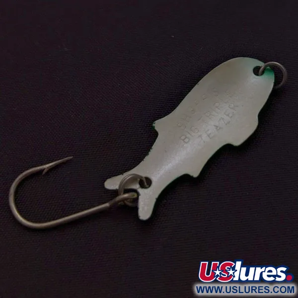 Shoff's Big Triple Teazer, Frog 2g, Cucharilla de pesca #24022