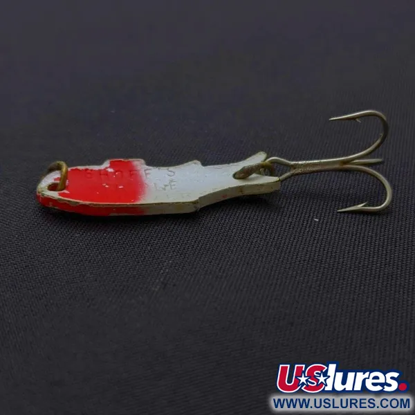 Shoff's Triple Teazer, 1/8oz Rojo/Blanco, Cucharilla #24023