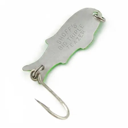 Shoff's Big Triple Teazer, 2g verde, Cucharilla #24024