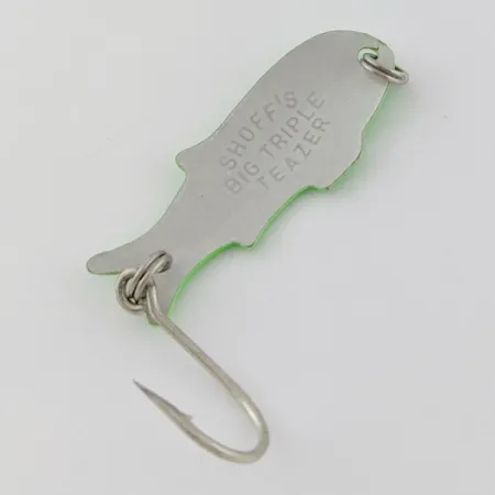 Shoff's Big Triple Teazer, 2g verde, Cucharilla #24024