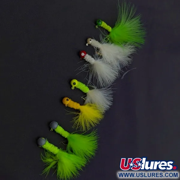 Creme Jigs, 1/16oz (2g), 7 unidades, Señuelos #24037