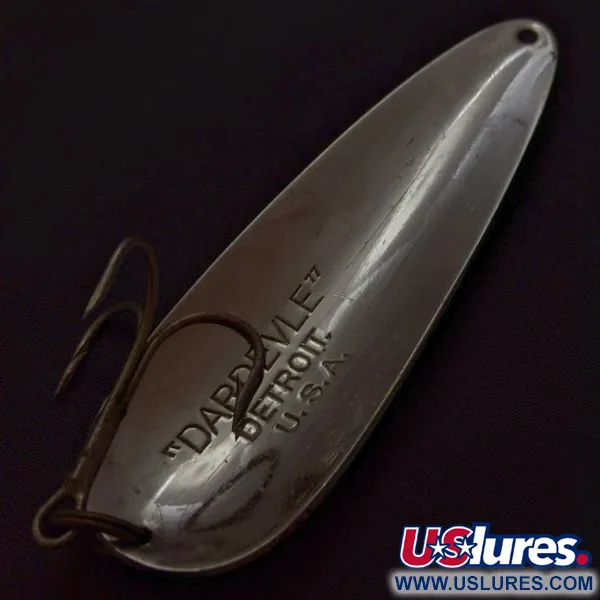 Dardevle Detroit (1930s), Black Devle, 28g, Cucharilla de Pesca #24040