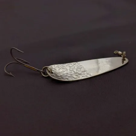 Miller Flutter Spin 3 Cucharilla, Plata, 1/2oz, Martillado, #24041