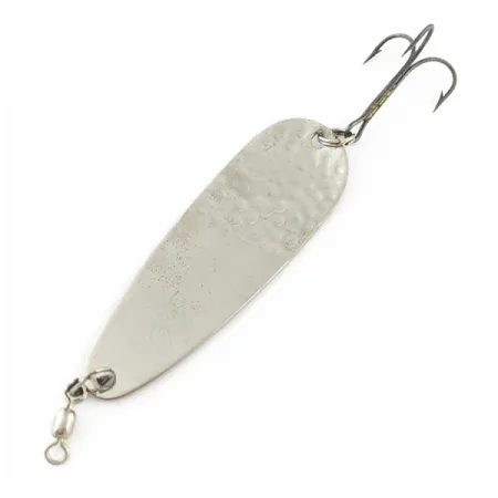 Miller Flutter Spin 3 Cucharilla, Plata, 1/2oz, Martillado, #24041