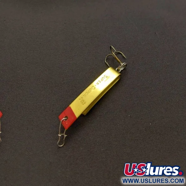 Luhr Jensen Super-Duper 503, 4,3g, negro/oro/rojo, Cucharilla #24052