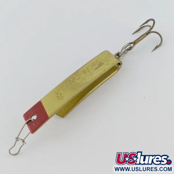 Luhr Jensen Super-Duper 503, 4,3g, negro/oro/rojo, Cucharilla #24052