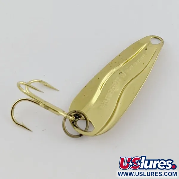 Luhr Jensen Hot Shot W, 1.3g Dorado, Cucharilla de Pesca #24062