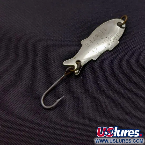 Shoff's Triple Teazer, 3,5g, Rojo / Blanco, Cucharilla #24069