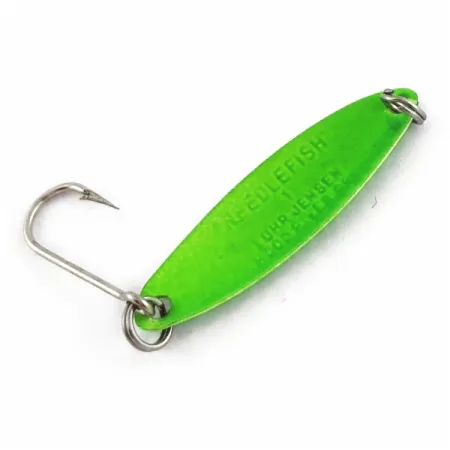 Luhr Jensen Needlefish 1, Verde, 2g, Cucharilla de Curricán #24078