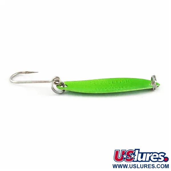 Luhr Jensen Needlefish 1, Verde, 2g, Cucharilla de Curricán #24078