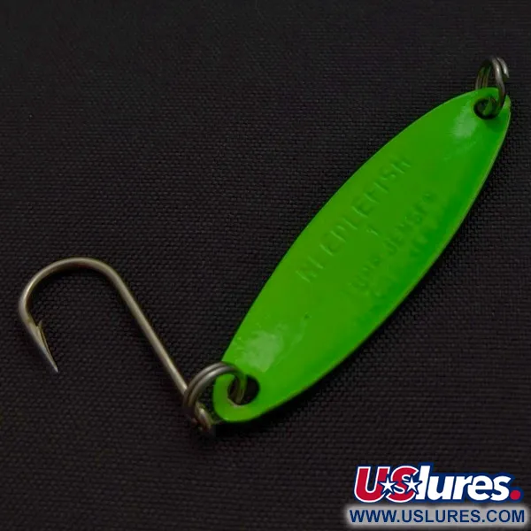 Luhr Jensen Needlefish 1, Verde, 2g, Cucharilla de Curricán #24078