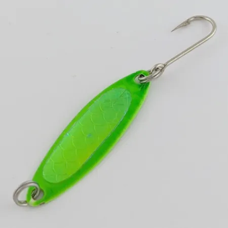 Luhr Jensen Needlefish 1, Verde, 2g, Cucharilla de Curricán #24078