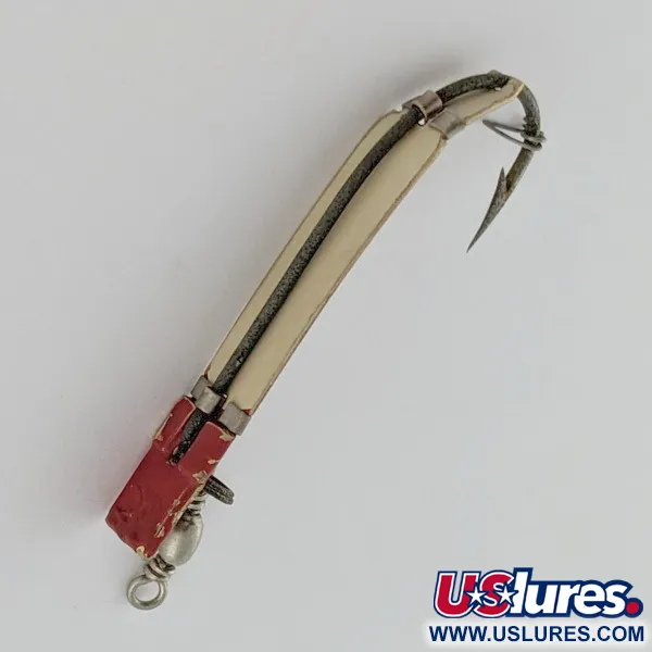 South Bend Trix-Oreno, Blanco/Rojo, 2g, Señuelo para mosca #24087