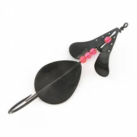 Lindy / Little Joe Skitter-Buzz Weedless, 10g rojo/negro, señuelo de superficie #24093