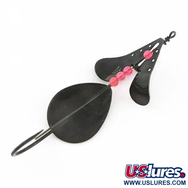 Lindy / Little Joe Skitter-Buzz Weedless, 10g rojo/negro, señuelo de superficie #24093