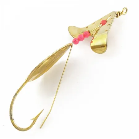 Lindy Skitter-Buzz, 1/4 oz Rojo/Dorado, Cuchara Anti-enganche #24094