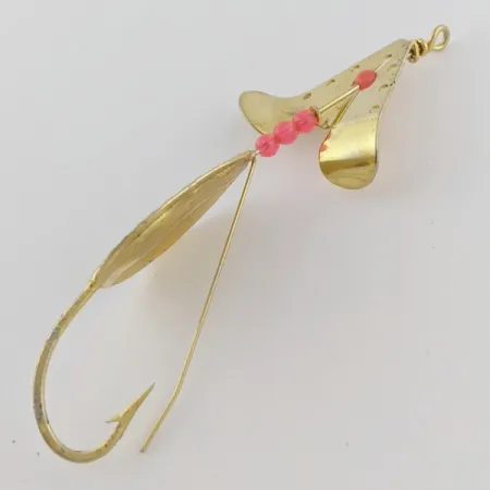 Lindy Skitter-Buzz, 1/4 oz Rojo/Dorado, Cuchara Anti-enganche #24094