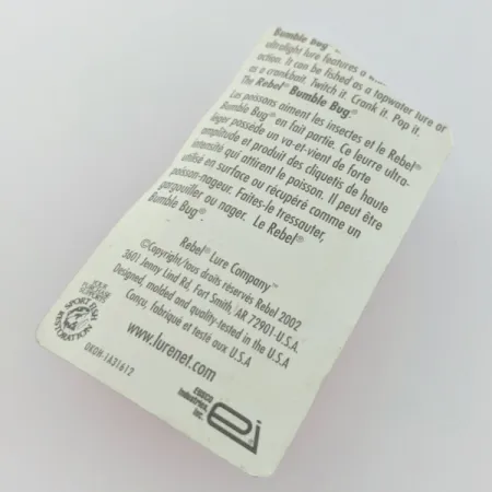 Rebel Bumble Bug, 3g Bumble Bug, Señuelo #24098