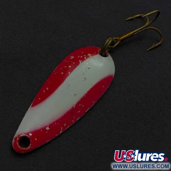 Dura-Pak Dura Pack, 5,5g Níquel/Rojo/Blanco, Cucharilla #24110