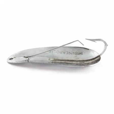 Nebco National Expert Lake Trout Flash Bait, 14g, Cromo, Cucharilla #24113