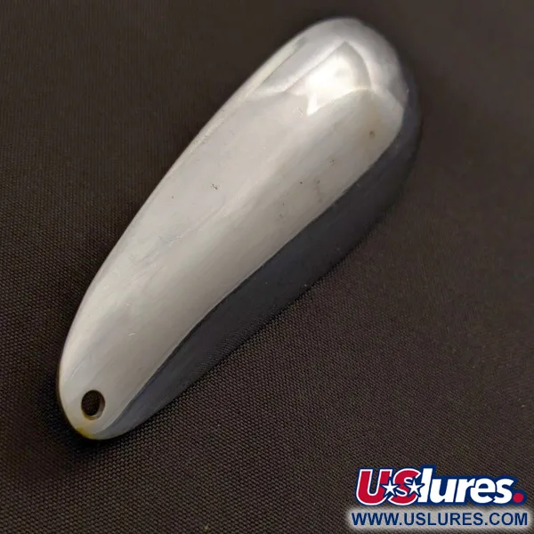 Nebco National Expert Lake Trout Flash Bait, 14g, Cromo, Cucharilla #24113